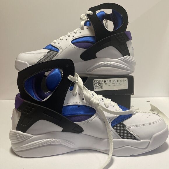 Nike Air Flight Huarache OG White Varsity Purple FD0183-101 Men\'s 8.5 main image 5